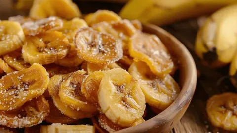 تصویر 2 از موز خشک ارگانیک برای مصرف روزانه و پذیرایی